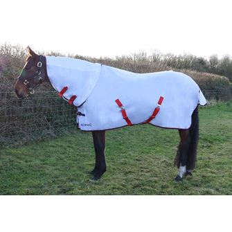 HyCONIC by Hy Equestrian Combo Fly Rug (White)