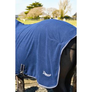 Rhinegold Fleece Horsewalker/Lunge Rug (Navy)