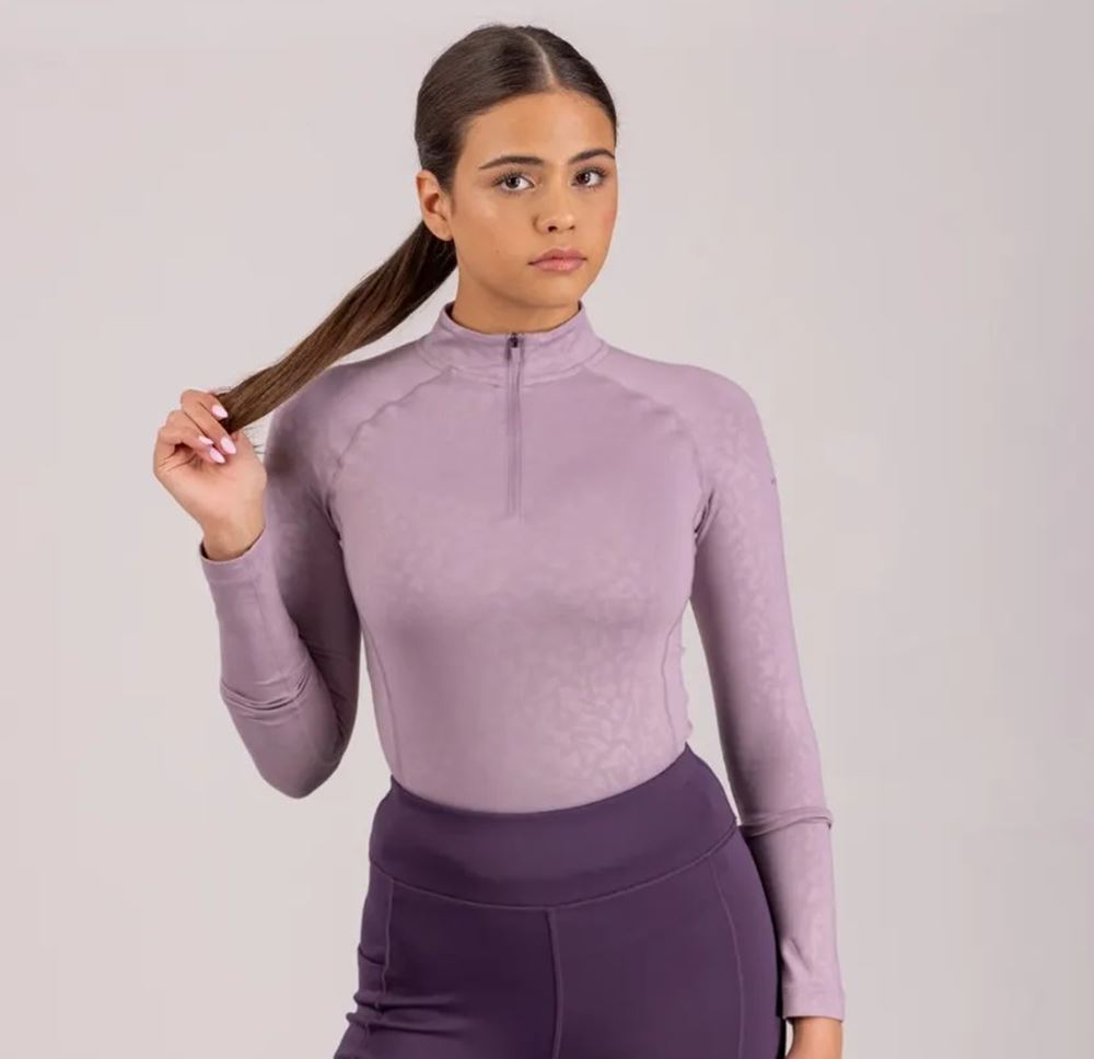 Shires Aubrion Revive Winter Base Layer (Mauve)