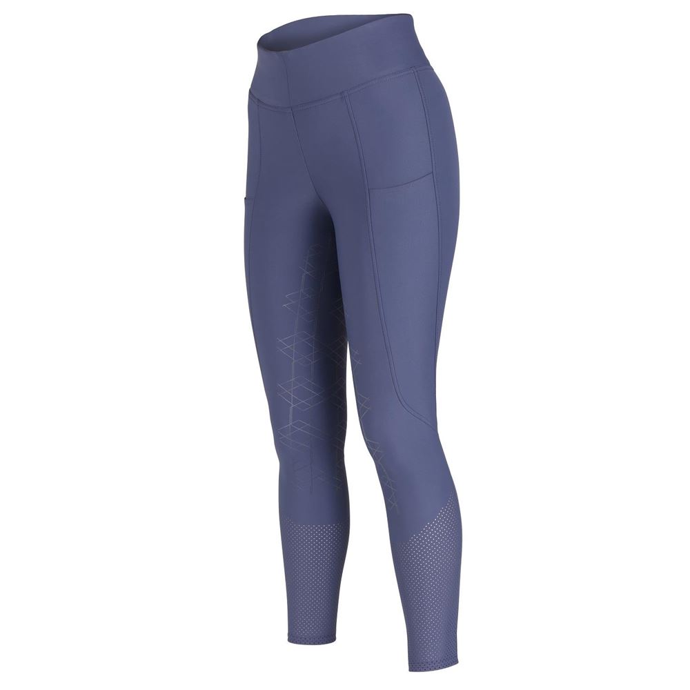 Shires Aubrion Optima Ladies Air Riding Tights (Navy)