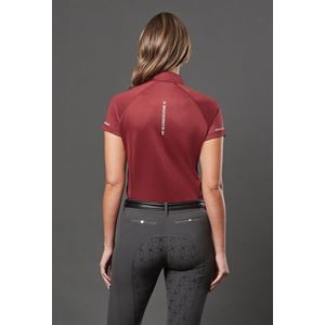 Weatherbeeta Victoria Premium Short Sleeve Top (Maroon)