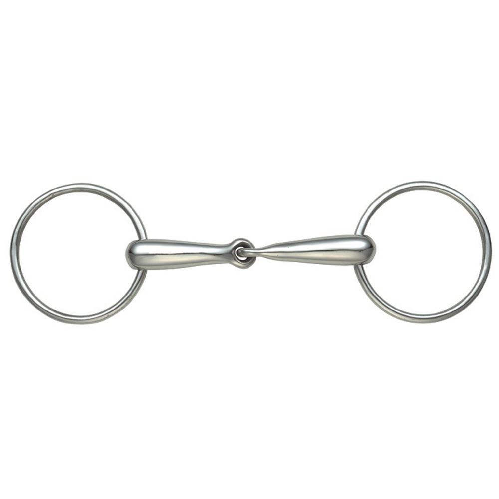 Shires Hollow Mouth Race Snaffle 