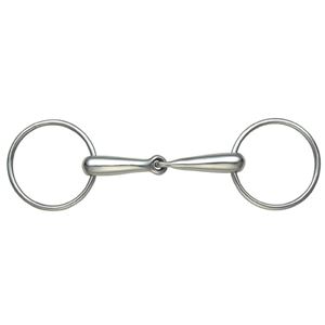 Shires Hollow Mouth Race Snaffle 