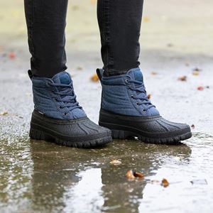 Hy Equestrian Adults Oxspring Waterproof Muck Boots (Navy)