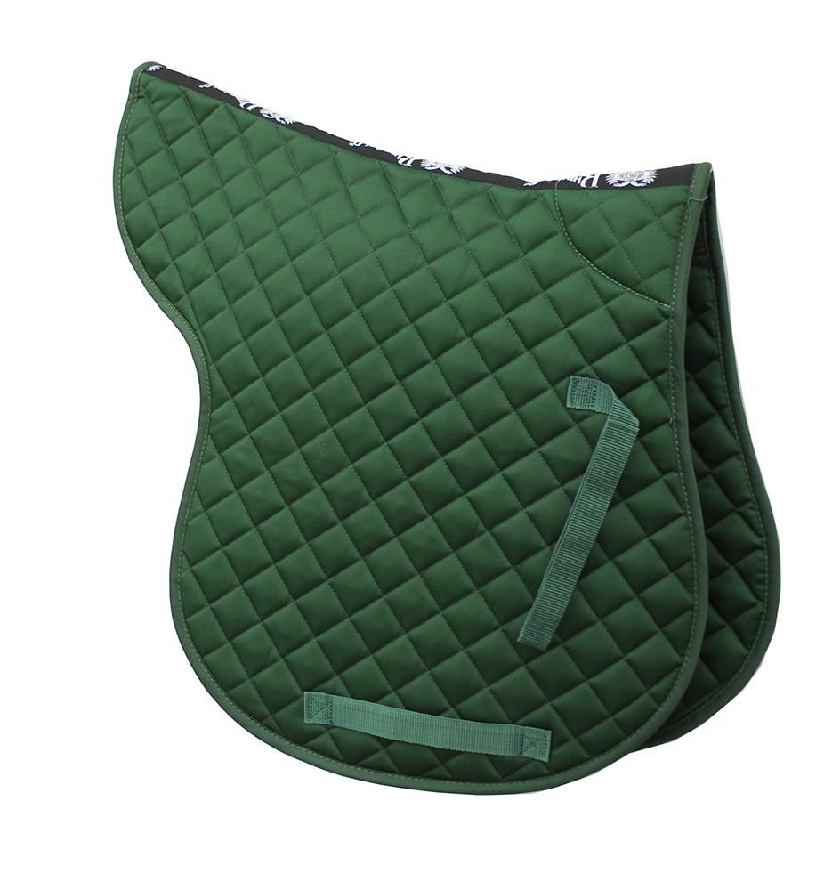 Rhinegold Cotton Quilted GP Numnah (Green)