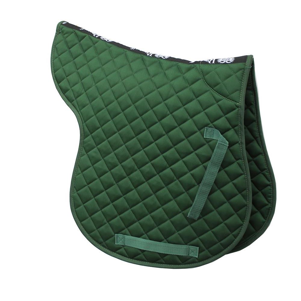 Rhinegold Cotton Quilted GP Numnah (Green)