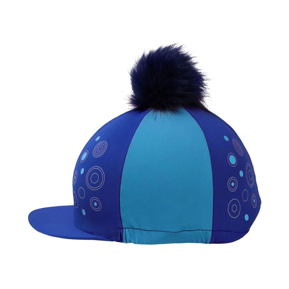 Hy Equestrian DynaMizs Ecliptic Hat Cover (Cobalt/Ocean)