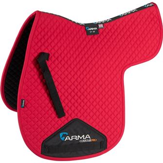 Shires ARMA Numnah (Deep Red)