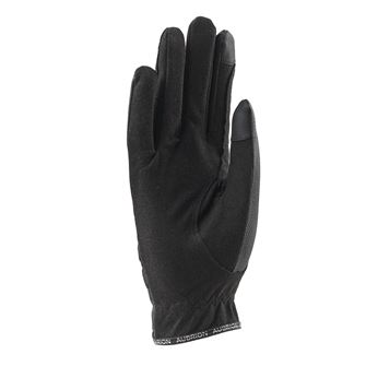 Shires Aubrion Aachen FlexFit Adults Riding Gloves (Black)