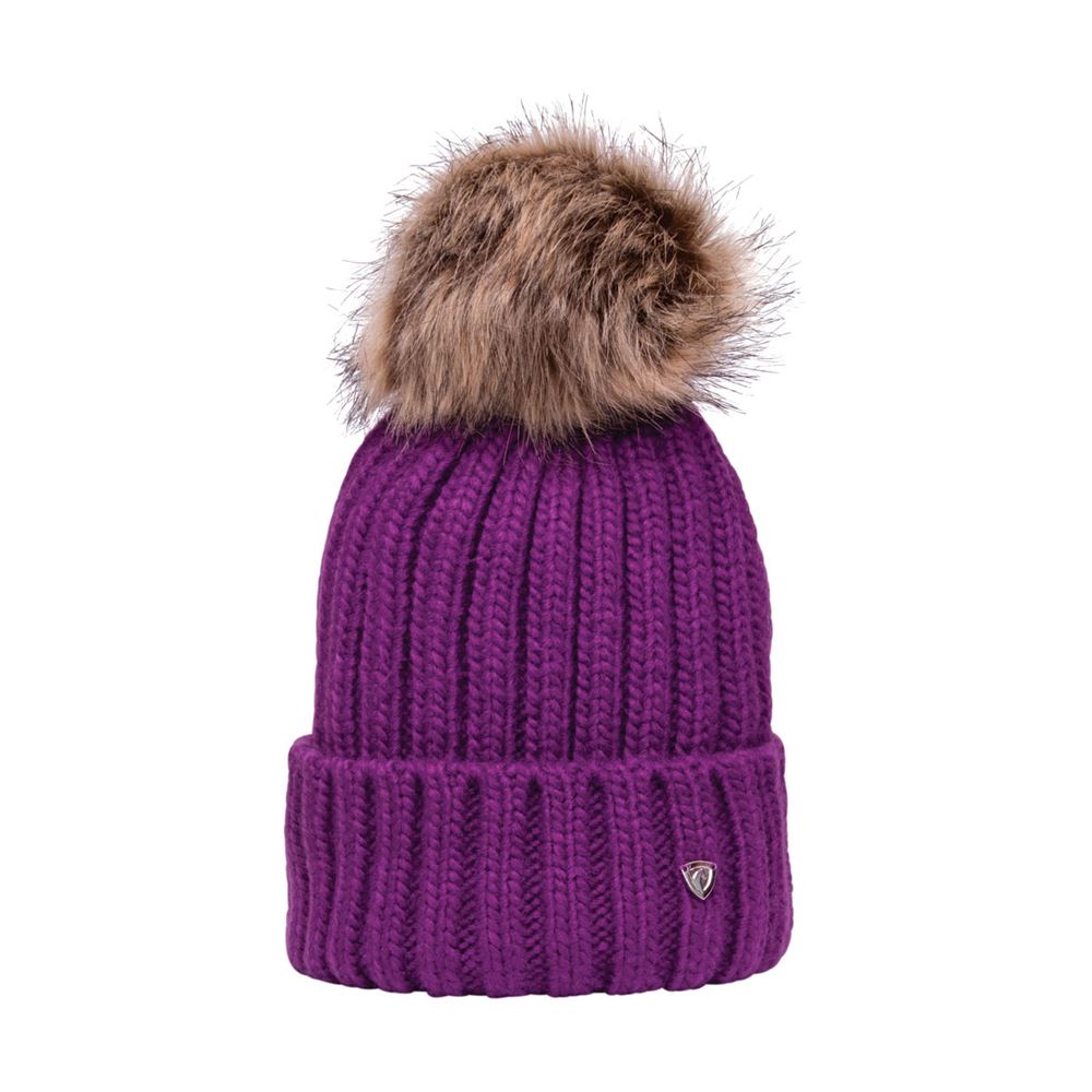 Hy Equestrian Valloire Children's Hat (Plum)
