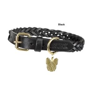 Shires Digby & Fox Plaited Dog Collar (XXS - XS)