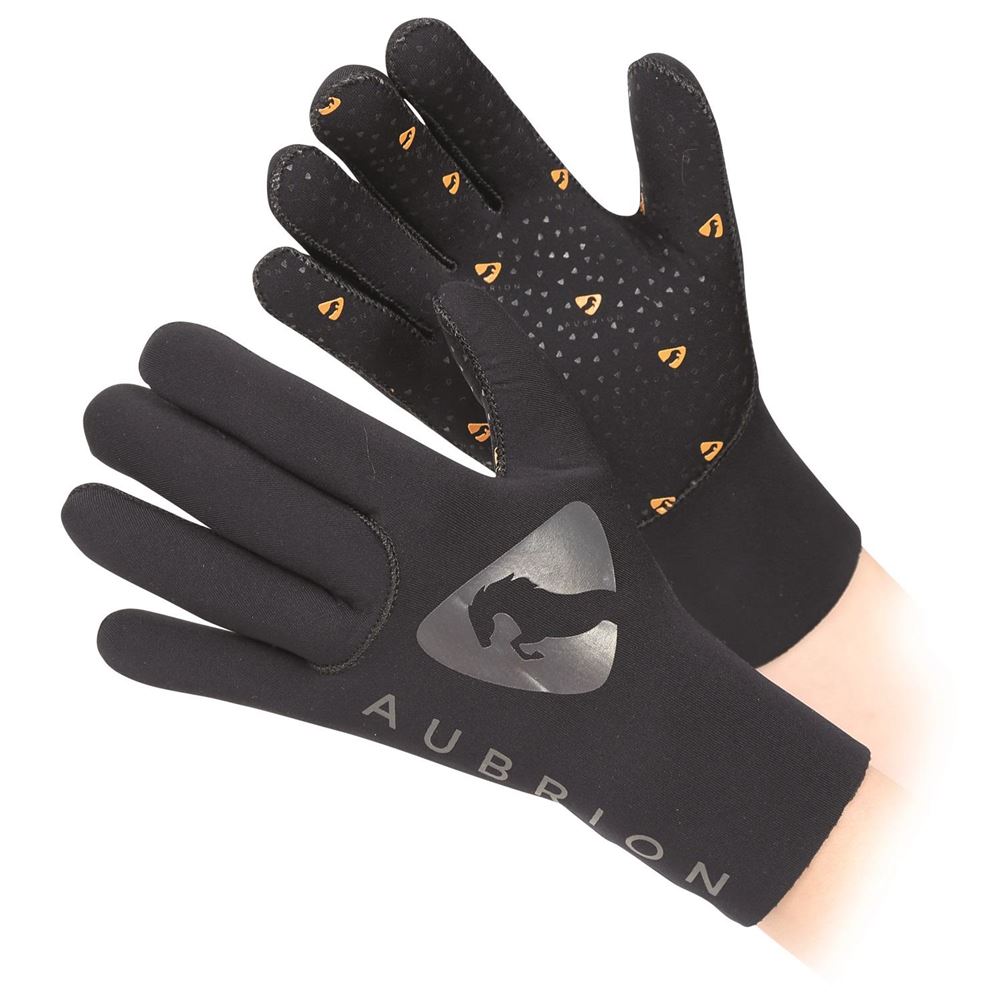 Shires Aubrion Neoprene Yard Gloves