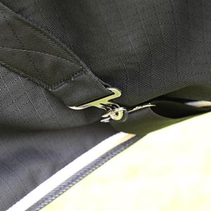 Shires Highlander Plus 200 Turnout Rug (Black)