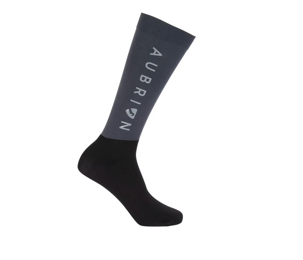 Shires Aubrion Eltar Ladies Riding Socks (Grey)
