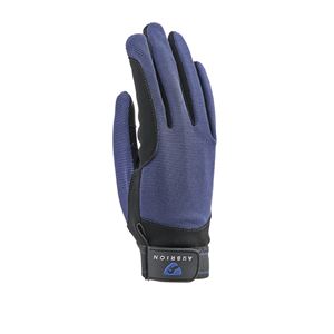 Shires Aubrion Stratos SportFit Adults Riding Gloves (Navy)