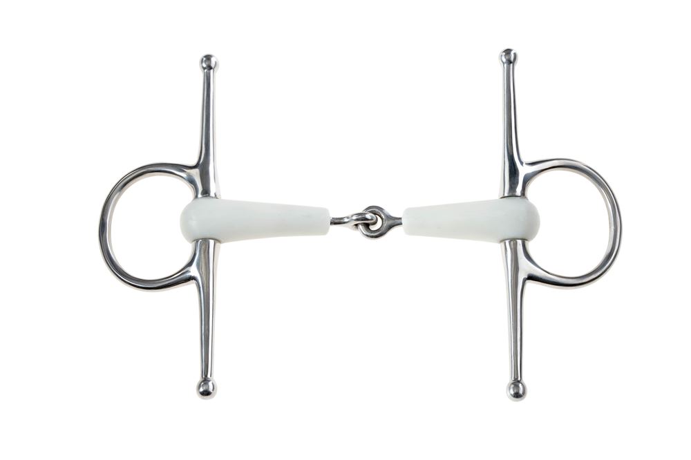 Korsteel Flexi Jointed Full Cheek Snaffle Bit