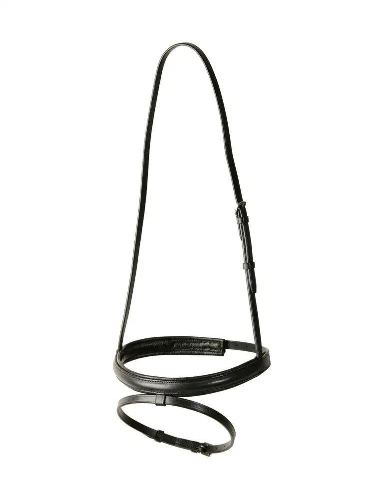 Kincade Classic Plain Raised Flash Noseband (Black)