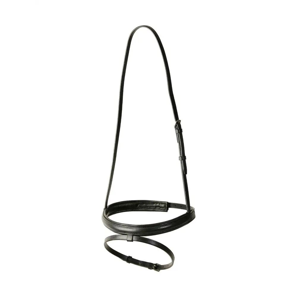 Kincade Classic Plain Raised Flash Noseband (Black)