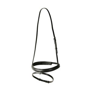 Kincade Classic Plain Raised Flash Noseband (Black)