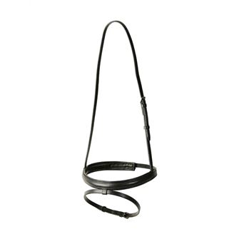 Kincade Classic Plain Raised Flash Noseband (Black)