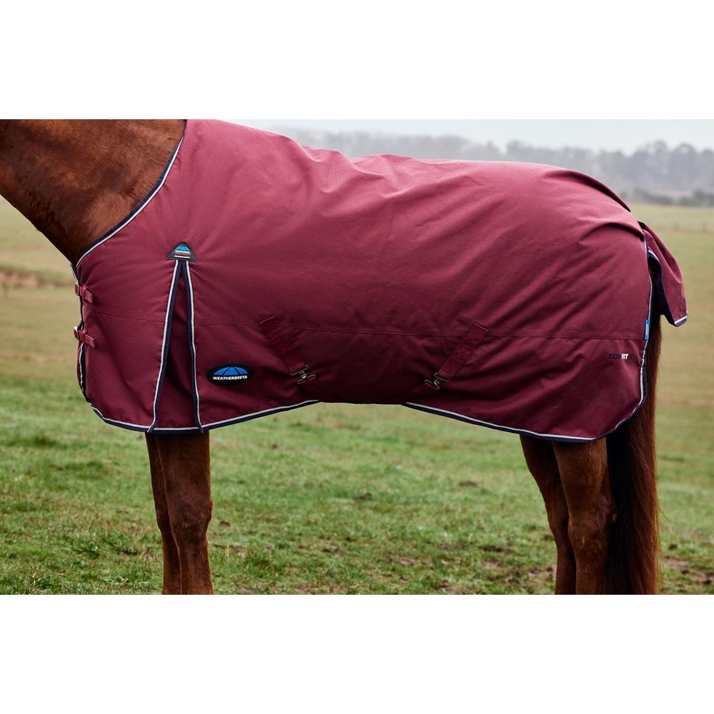 Weatherbeeta Comfitec Prelim Turnout Combo - 0g (Burgundy/Navy)