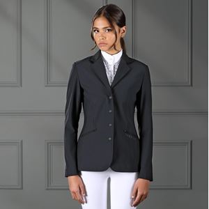 Shires Aubrion Bolton Show Jacket (Black)