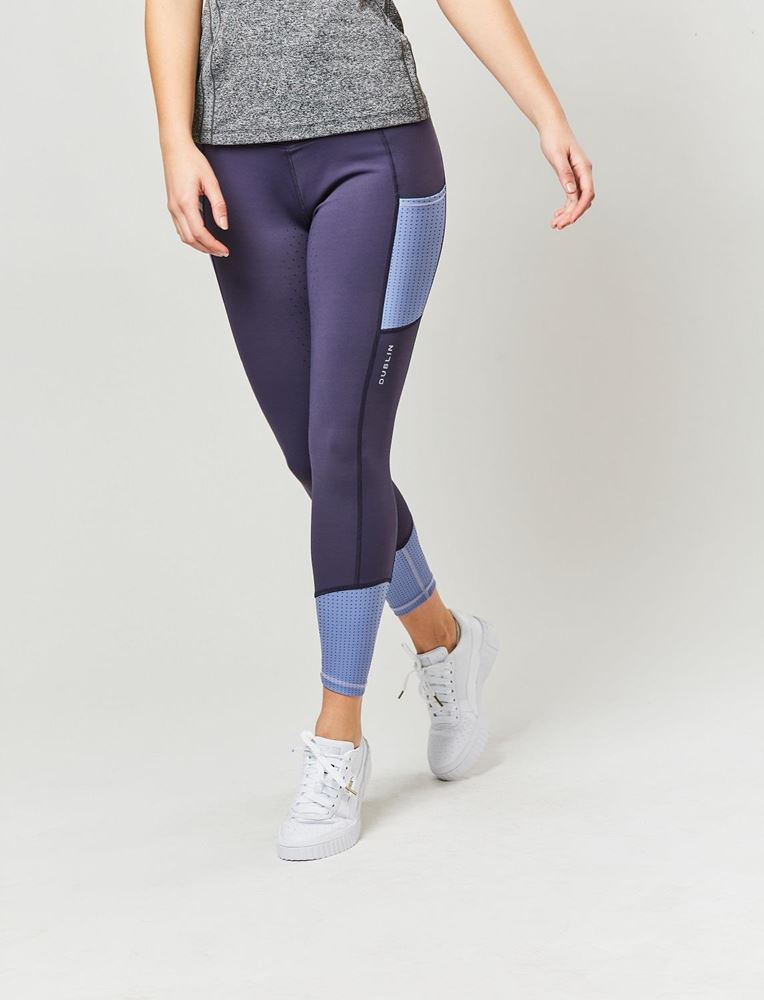Dublin Power Performance Mid Rise Colour Block Tights