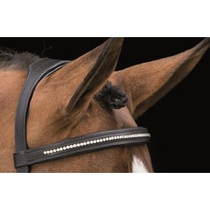 Rambo Micklem Diamante Competition Bridle (No reins)