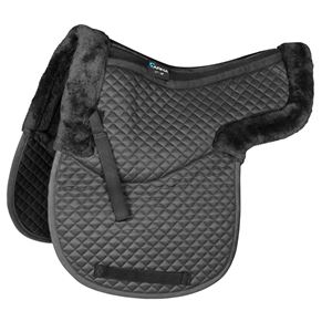 Shires ARMA Half Lined Numnah (Black)