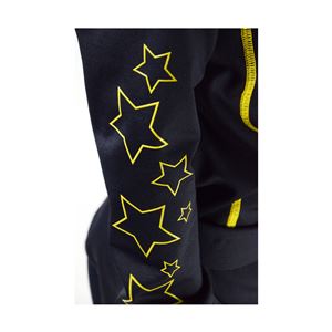 Hy Equestrian Stella Children's Base Layer (Navy/Yellow)