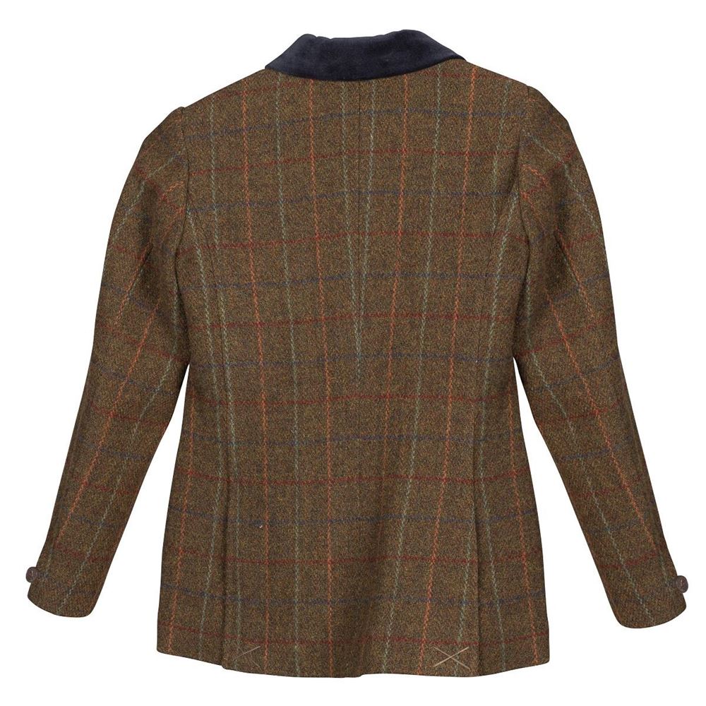 Shires Aubrion Saratoga Jacket - Young Rider (Dark Green Check)