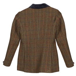Shires Aubrion Saratoga Jacket - Young Rider (Dark Green Check)