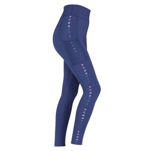 Shires Aubrion Brook Logo Riding Tights