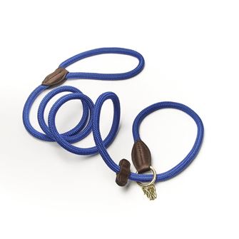 Shires Digby & Fox Fine Rope Slip Lead (Blue)