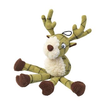 House of Paws Tweed Plush Long Legs Toy (Stag)