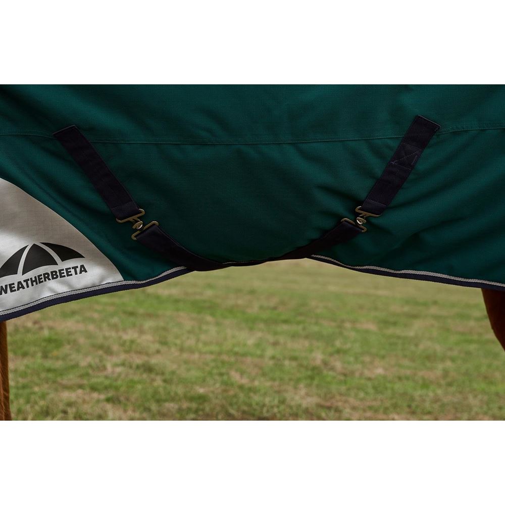 Weatherbeeta Comfitec Plus Dynamic Turnout Detach-A-Neck - 100g (Forest Green/Navy)