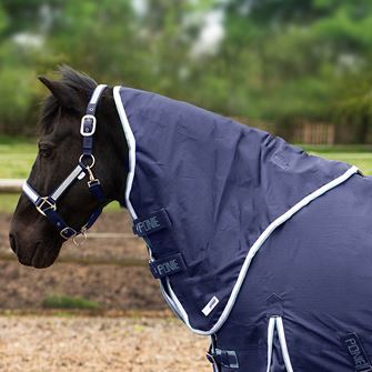 Gallop Ponie DURAPROOF 5 Point 150g Neck Cover (Navy)