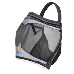 Shires Equestrian FlyGuard Pro Fine Mesh Earless Fly Mask (Jet)