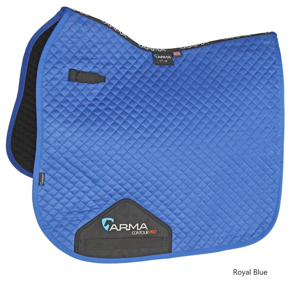 Shires ARMA Suede Dressage Saddlecloth