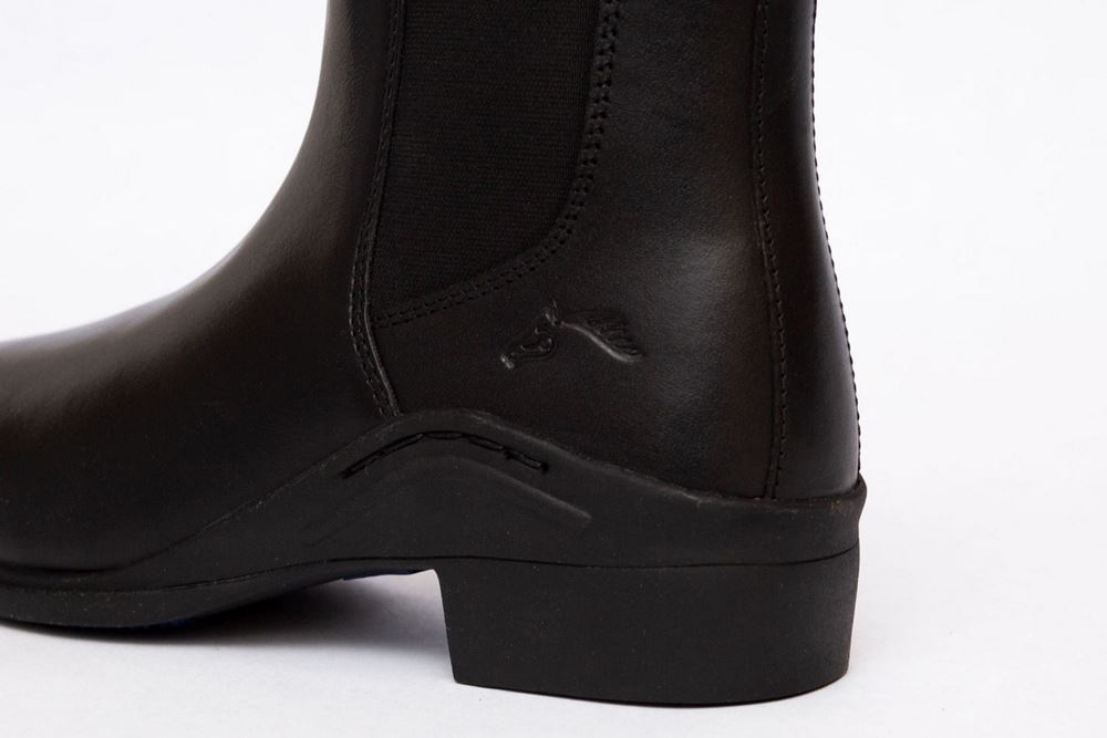 Gallop Childs Elegance Leather Jodhpur Boot (Black)