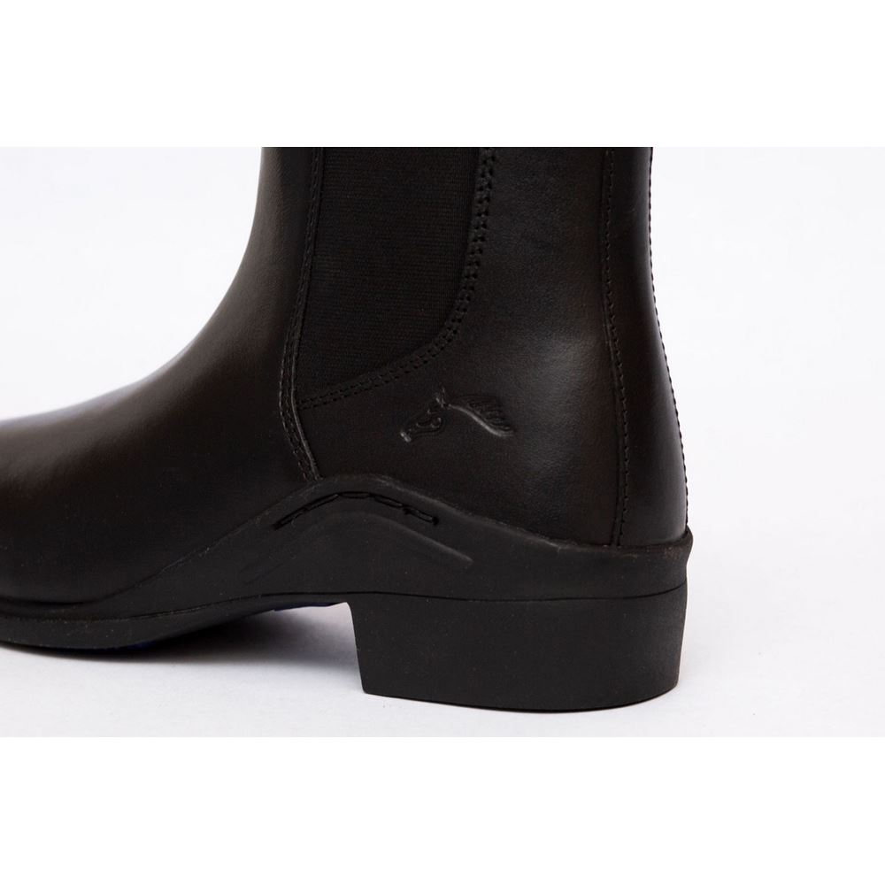 Gallop Childs Elegance Leather Jodhpur Boot (Black)