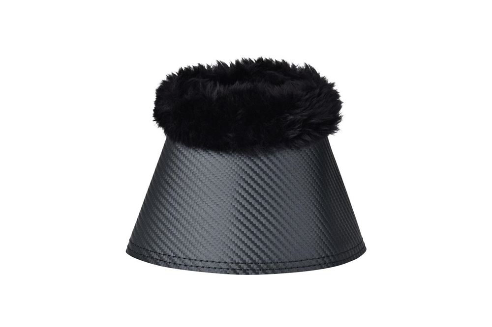 Weatherbeeta Tough-Tec Fleece Trim Bell Boot (Black)