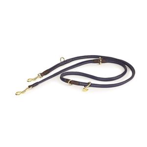 Shires Digby & Fox Rolled Leather Dog Training Lead