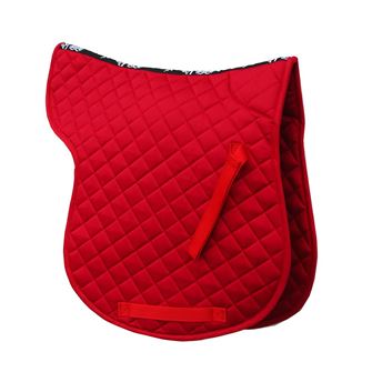 Rhinegold Cotton Quilted GP Numnah (Red)
