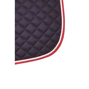 Hy Equestrian Splendid Showjump Saddle Pad (Navy/Red/White)