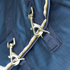 Shires Highlander Plus Lite Combo Turnout Rug (Navy)