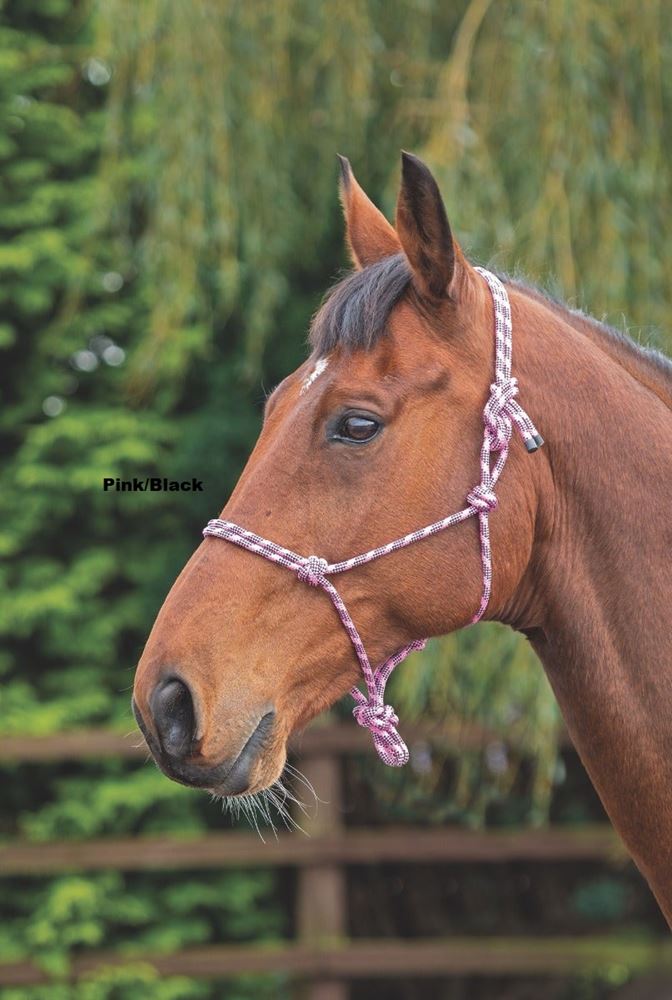 Shires Adjustable Rope Halter