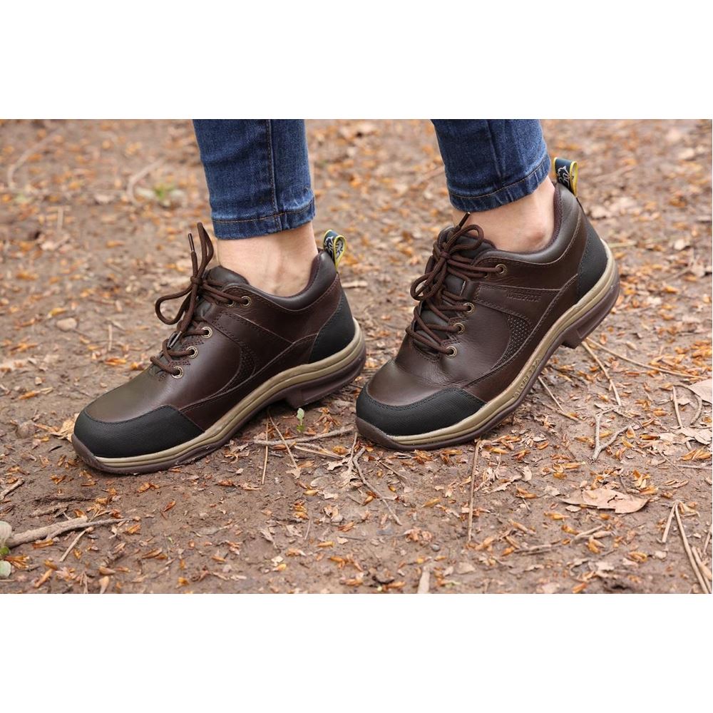 Shires Moretta Norvara XGRIP Trainers (Brown)