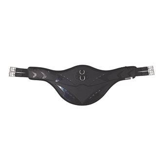 Hy Equestrian Contoured Stud Girth (Black)