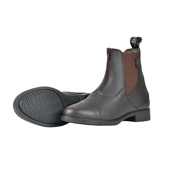 Saxon Allyn Children's Zip Paddock Boots (Brown)
